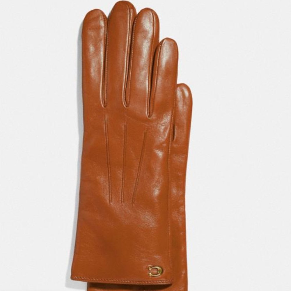 Coach Signature Tech Gloves